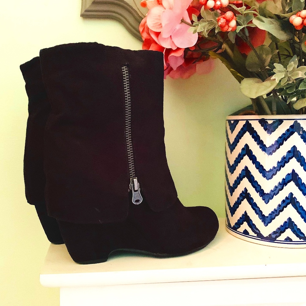 Black booties